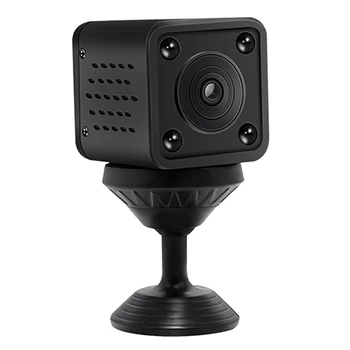 Мини-камера, веб-видеокамера высокого разрешения, видеокамера для мониторинга в реальном времени, камера ночного видения 1080P Wifi, интеллектуальная IP-камера