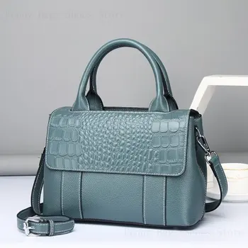 Многофункциональная повседневная сумка Женская сумка из натуральной воловьей кожи Высококачественная сумка-Мессенджер Женская деловая дизайнерская сумка
