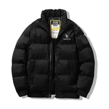 Мужская куртка, хлопковое пальто, осень-зима, HAZZYS Golf 2023, Новая одежда, Корейская версия, Трендовый бренд, Утолщенный Большой мужской топ