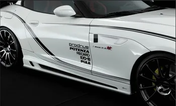 Новые пользовательские автомобильные наклейки автомобильные наклейки для BMW Z4 украшение кузова спортивная пленка аксессуары для модификации автомобиля