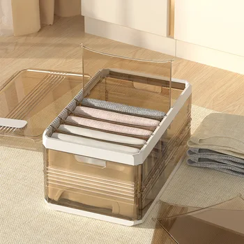 Новый джинсовый многослойный ящик для хранения Jul1370, коробка для домашнего хранения и отделки
