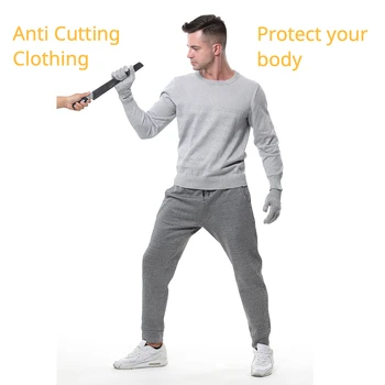 Одежда из сверхвысокомолекулярного полиэтилена с защитой от порезов HPPE, износостойкая, для занятий спортом на открытом воздухе