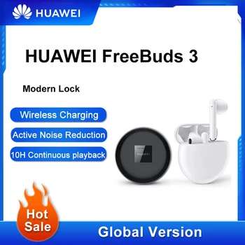 Оригинальная Bluetooth-гарнитура HUAWEI FreeBuds 3 TWS Беспроводные наушники в наличии Беспроводные гарнитуры Huawei с активным шумоподавлением