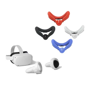 Очки, силиконовые очки, защищающие от пота, затеняющие кожу, силиконовая маска для Oculus quest 2