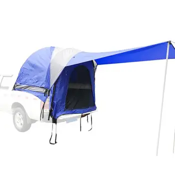 Палатка для грузовика Огнестойкие Палатки для пикапов с передним тентом для кемпинга 190T Огнестойкая полиэфирная палатка Легко устанавливается