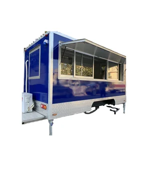 Передвижной фургон для переоборудования продуктов питания для продажи в Дубае, трейлер для быстрого питания из нержавеющей стали с сертификатом CE