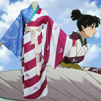 Платье-кимоно Ведьмы Кагуры Аниме Манга Косплей Костюм На Заказ Анимация Для Взрослых