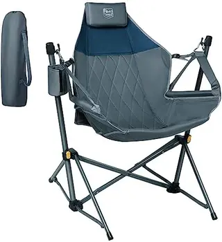 Походный стул с регулируемой спинкой, сверхмощный складной стул-гамак, весит 300 фунтов, переносной стул-гамак для кемпинга, Tr