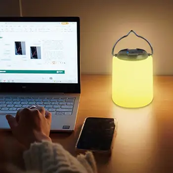 Прикроватный светильник, функциональный, не ослепляющий, Энергосберегающий перезаряжаемый прикроватный светильник, аксессуар для кемпинга