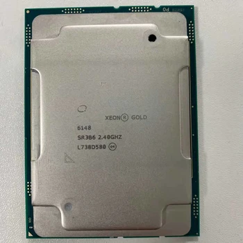 Процессор Gold 6148 для масштабируемых процессоров Xeon 20 Ядер 40 потоков Базовая частота 2,40 ГГц Частота Turbo 3,70 ГГц