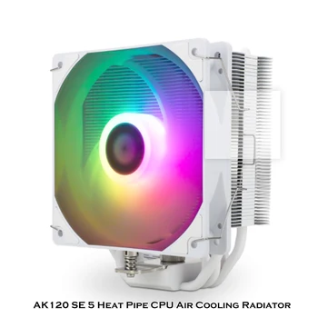 Радиатор воздушного охлаждения процессора Thermalright Поддерживает радиатор процессора LGA1700/115X/1200/AM4,5 Heatpipe Tower PWM AK120 SE