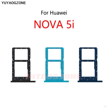 Слот для SIM-карты, держатель Лотка, Гнездо для чтения sim-карт для Huawei Nova 5i/P20 Lite 2019