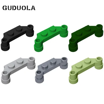 Специальная пластина Guduola 1x2 со смещенными удлинителями 1x4 (4590/18624) MOC Строительные блоки 50 шт./лот