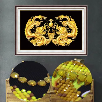 Специальный декор для дома Со Стразами DIY Алмазная живопись Животные 3D Вышивка крестиком Алмазная вышивка Драконы