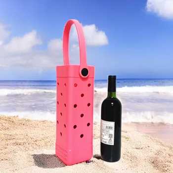 Сумка для красного вина, сумка для хранения аксессуаров, водонепроницаемая и прочная EVA, экологически чистая Праздничная вечеринка, Путешествия на открытом воздухе