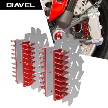 Тормозные Суппорты Мотоцикла Радиатор Тормозной Пластины Радиатора Для Ducati DIAVEL1200 DIAVEL1260 LAMBO 1262 DIAVEL 1260S DIAVEL AMG 1200