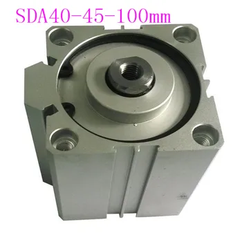 Цилиндр SDA40 Компактный Серии SDA Диаметр цилиндра 40 мм Ход поршня 40-100 мм Пневматические Цилиндры Двойного действия