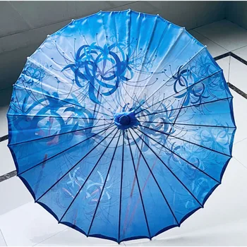Шелковый тканевый зонтик от дождя, Женская промасленная бумага, Свадебный винтажный танцевальный декор, древний реквизит, живописный Paraguas Mujer Poney, винтажный зонтик