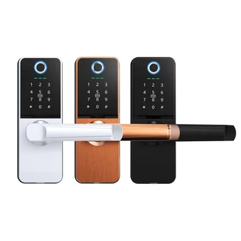 Электронный Дверной Замок ENJA с Отпечатком пальца Finger Lock для Деревянной Двери IP54 Indoor Smart Home Key Материал Метод Происхождения Abs Алюминий